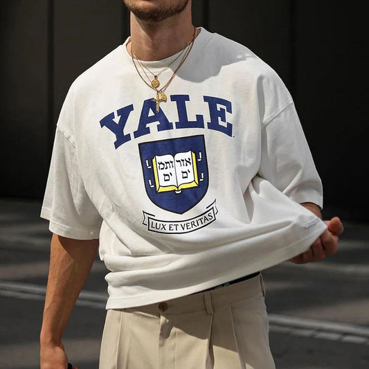 Yale University Men's Fashion Summer T-Shirts