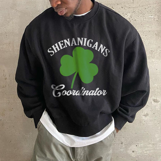 Men's Irish Shenanigans Authority Shamrock Sweatshirt