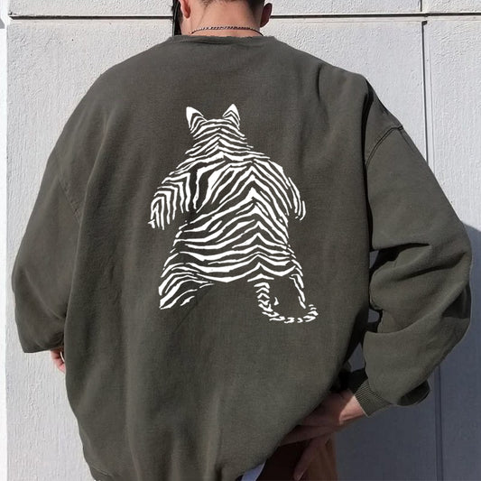 Big G Tiger Men's Sweatshirt
