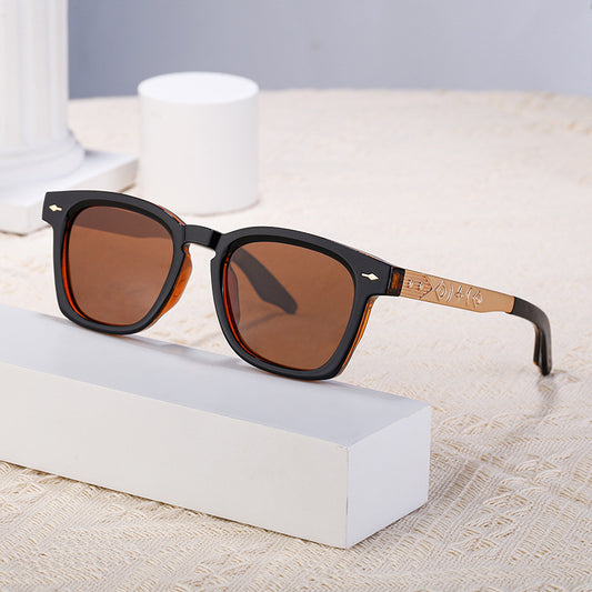 Retro Square HD Polarized Sunglasses