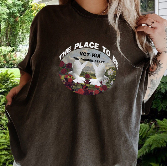 Victoria Print Women's Cotton  T-shirt