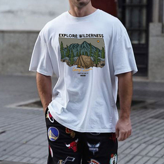Explore Wilderness Graphic Print Men's T-Shirt