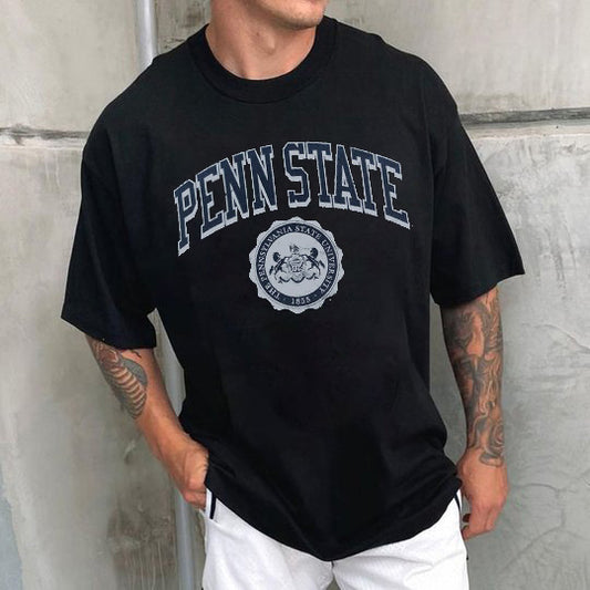 Penn State University Men's Summer Casual T-Shirts