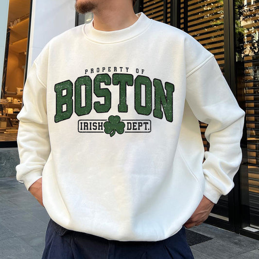 Boston Irish Pride Men's Fashion Sweatshirts