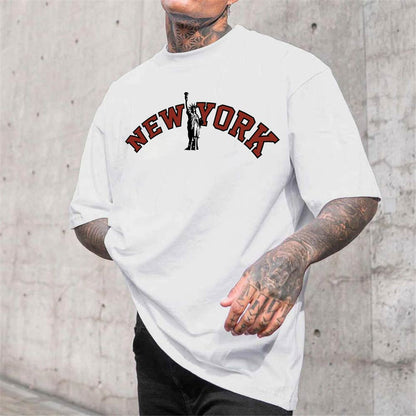 New York Men's Fashion Streetwear T-shirt Big & Tall