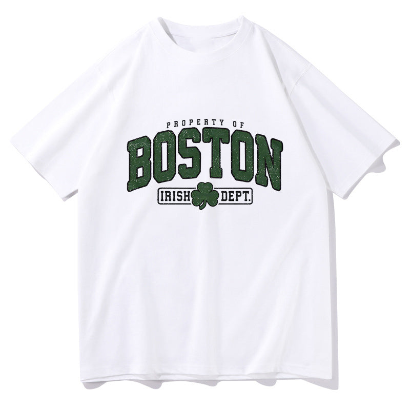 Boston Irish Pride Men's Short Sleeve T-shirt Big & Tall