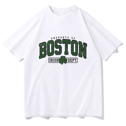 Boston Irish Pride Men's Short Sleeve T-shirt Big & Tall