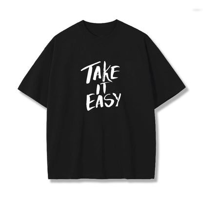 Take It Easy Men's Casual T-shirt 230g Big & Tall